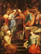Rosso Fiorentino Marriage of The Virgin oil painting artist